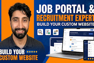build a recruitment website, job portal, and job board website