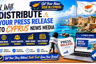 write and distribute cyprus press releases to top cyprus news media outlets