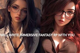 write immersive roleplay scripts and interactive stories