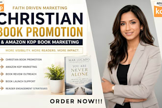 do bestselling christian book promotion and effective amazon KDP book marketing