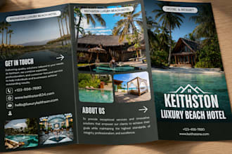 trifold brochure design, trifold brochure, bifold brochure, real estate brochure