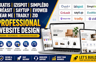 design oxatis izispot simplébo créasit saytup evoweb near me tradly zid website