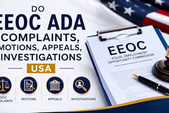 do eeoc ada complaint motions appeals investigation USA