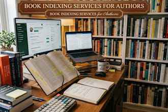 provide professional book indexing services