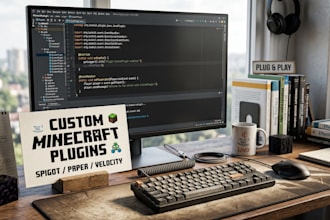 develop a custom minecraft plugin for your server