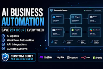 build ai automation systems with make, zapier, and apis