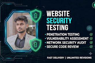 test your website security and find vulnerabilities with a detailed report