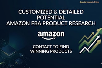 do amazon fba product research and market analysis