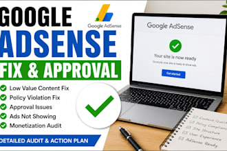 guaranteed adsense approval fix low value content policy violations compliance