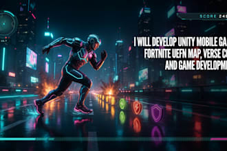 build android ios, VR ar mobile game development in unity game and unreal engine
