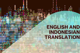translate and localize english to bahasa indonesia