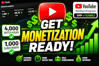 help you achieve youtube monetization faster