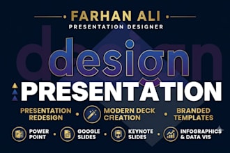 design a powerpoint presentation designer, google slides