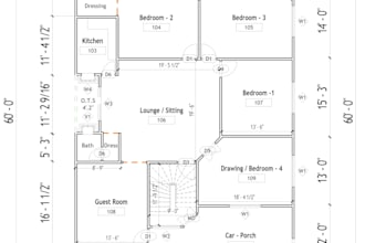 create accurate 2d house plan