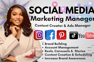 do social media marketing manager instagram virtual assistant content creator
