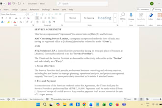 draft professional, and legally sound legal documents