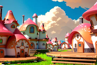 create optimized 3d environments for unity and unreal games