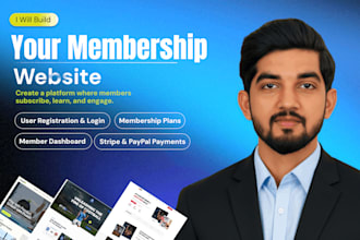 build a wordpress membership website with user dashboard