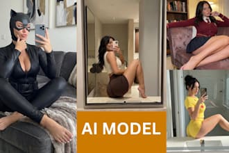 ai influencer model instagram model lora training comfyui ai model