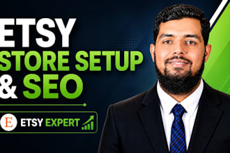 be your etsy virtual assistant for etsy store setup and SEO