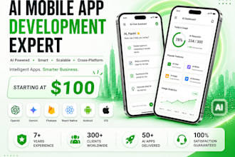 develop ai saas mobile app in react native
