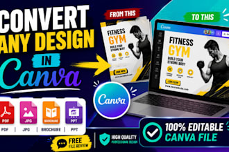redesign, recreate, duplicate, or convert any design in canva