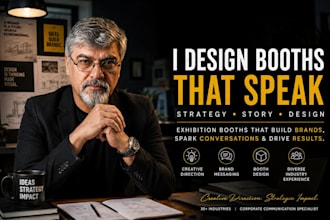 design your booth branding for trade shows, exhibitions, events