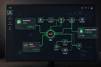 build n8n automation to automate any project