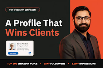 rewrite your linkedin profile to attract clients and leads