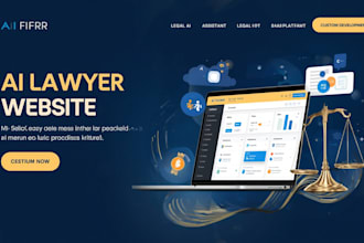 ai law firm website, ai lawyer website, legal chatbot and legal ai assistant