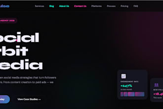 develop a custom ai website and front end web application