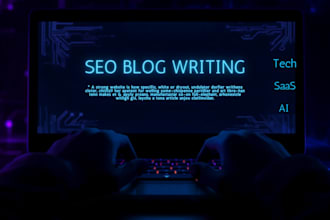 write ai powered blog posts and marketing copy for tech and saas brands