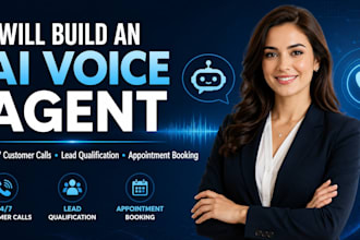 build ai voice agents for inbound and outbound business calls