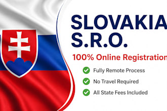 register a slovakia sro company for you