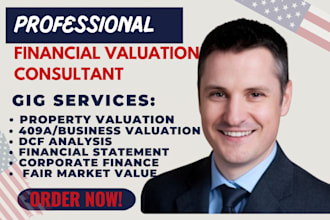 property corporate finance 409a valuation business appraisal as CPA bookkeeping