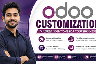do odoo customization and custom module development