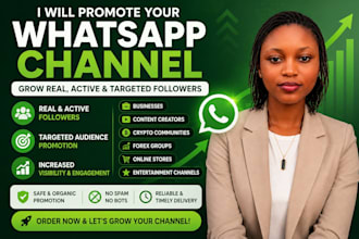 promote your whatsapp channel and grow it organically
