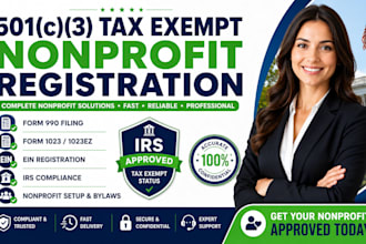 do nonprofit registration, 501c3 tax exempt, form 990, 1023ez and ein