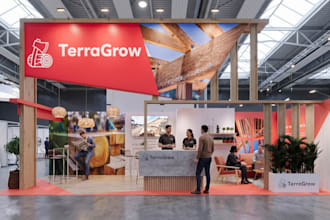 design 3d exhibition stands and trade show booths