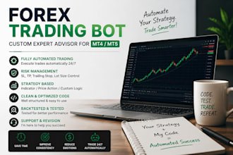 deliver forex trading bot, trading robot, forex robot, forex trading robot