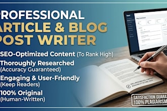 do technical writing, research articles, and manuals