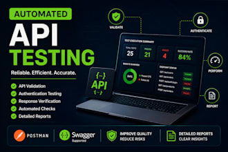 perform automated API testing and provide detailed reports