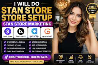 do stan store stan store setup stan store marketing beacon ai payhip gumroad