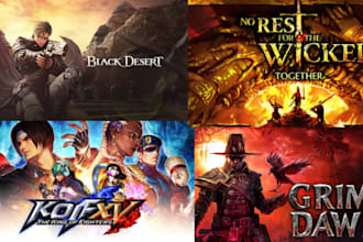 design professional steam capsule art, game banner and key art