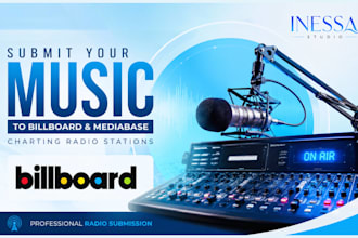 submit your music to billboard and mediabase charting radio stations