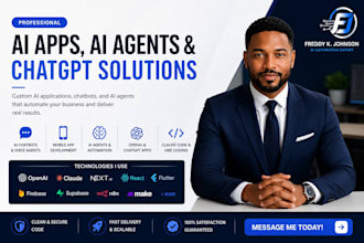 build ai apps ai agents claude code chatgpt chatbots saas mobile apps