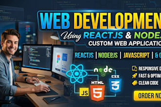 be your expert mern stack and react web developer