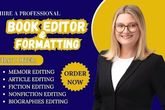 edit, format your memoir, autobiography fiction, nonfiction book