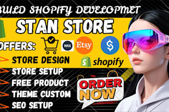 setup systeme io, 7figure shopify digital product store stan store digital store