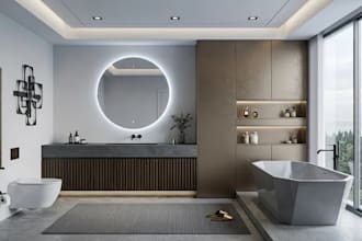 do 3d rendering interior design for kitchen, bathroom,bedroom,living room design
